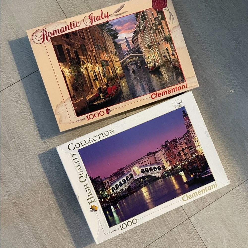 Clementoni Italian scene puzzles